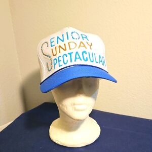 Senior Sunday Snapback Trucker Hat